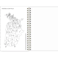 2025 Planners|Blue Sky 2025 Marble Purple 5