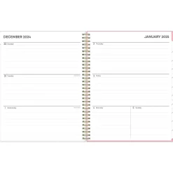 2025 Planners|Blue Sky 2025 Mimi Pink 8.5" x 11" Weekly & Monthly Planner, Plastic Cover, Pink/Dark Blue (137264-25)