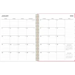 2025 Planners|Blue Sky 2025 Mimi Pink 8.5