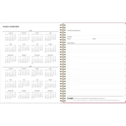 2025 Planners|Blue Sky 2025 Mimi Pink 8.5