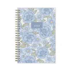 2025 Planners|Blue Sky 2025 Nalakina 5" x 8" Weekly & Monthly Planner, Plastic Cover, Blue (152240)