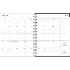 2025 Planners|Blue Sky 2025 Nevaeh 8" x 10" Monthly Planner, Plastic Cover, Multicolor (143947-25)