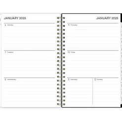 2025 Planners|Blue Sky 2025 Nevaeh 5" x 8" Weekly & Monthly Planner, Plastic Cover, Multicolor (143946-25)