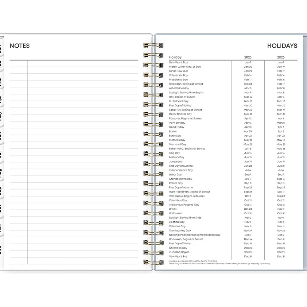 2025 Planners|Blue Sky 2025 Pooch Party 5" x 8" Weekly & Monthly Planner, Plastic Cover, Multicolor (152479)