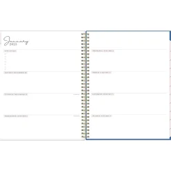 2025 Planners|Blue Sky 2025 Rachel Parcell Tressa 8.5" x 11" Weekly & Monthly Planner, Plastic Cover, Multicolor (151193)