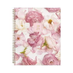 2025 Planners|Blue Sky 2025 Rachel Parcell Rose 8.5" x 11" Weekly & Monthly Planner, Plastic Cover, Multicolor (148187)