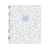 2025 Planners|Blue Sky 2025 Rachel Parcell Parcella 8.5" x 11" Weekly & Monthly Planner, Plastic Cover, Blue/White (151203)