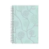 2025 Planners|Blue Sky 2025 Rue Du Flore 5" x 8" Weekly & Monthly Planner, Plastic Cover, Green/Purple (101603-25)