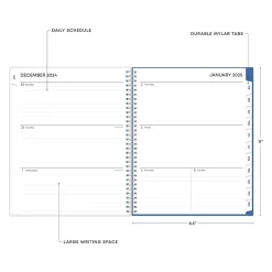 2025 Planners|Blue Sky 2025 Savoy Cool 8.5