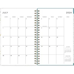 Academic Planners|Blue Sky 2024-2025 Splatter Dot Jade 5