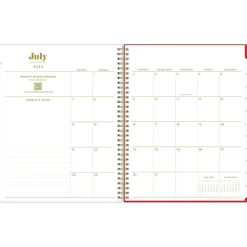 Academic Planners|Blue Sky 2024-2025 The House That Lars Built Color-Block Pink 8.5