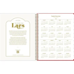 Academic Planners|Blue Sky 2024-2025 The House That Lars Built Color-Block Pink 8.5