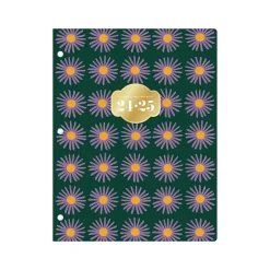 Academic Planners|Blue Sky 2024-2025 The House That Lars Built Aster 8.5" x 11" Academic Monthly Planner, Paper Cover, Multicolor (145925)