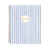 Academic Planners|Blue Sky 2024-2025 The House That Lars Built Blue Stripe 8.5" x 11" Academic Weekly & Monthly Planner, White/Blue (149846)