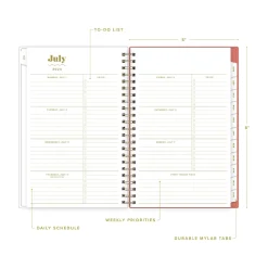 Academic Planners|Blue Sky 2024-2025 The House That Lars Built Gloria's Zinnias 5