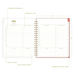 Academic Planners|Blue Sky 2024-2025 The House That Lars Built Gloria's Zinnias 8