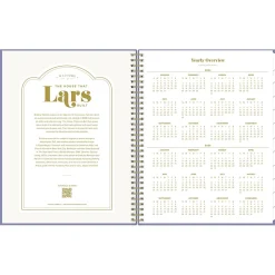 Academic Planners|Blue Sky 2024-2025 The House That Lars Built Mystic Violet 8.5