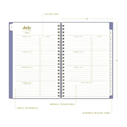 Academic Planners|Blue Sky 2024-2025 The House That Lars Built Mystic Violet 5