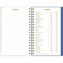 Academic Planners|Blue Sky 2024-2025 The House That Lars Built Yellow Floral 3.63