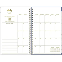 Academic Planners|Blue Sky 2024-2025 The House That Lars Built Penny's Floral Quilt 5