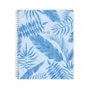 Academic Planners|Blue Sky 2024-2025 Tropics Blue 8.5" x 11" Academic Weekly & Monthly Planner, Plastic Cover, Blue (149859)