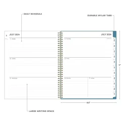 Academic Planners|Blue Sky 2024-2025 Tropics Blue 8.5
