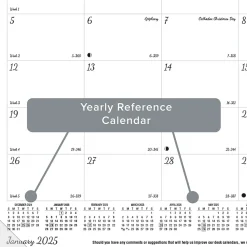 2025 Calendars|Blueline 2025 DoodlePlan Botanica 17.75