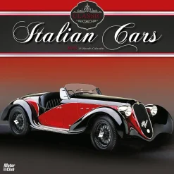 2025 Calendars|BrownTrout 2025 Brown Trout Motor Club Classic Italian Cars 12" x 12" Monthly Wall Calendar (9781975476076)