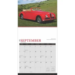 2025 Calendars|BrownTrout 2025 Brown Trout Motor Club Classic Italian Cars 12