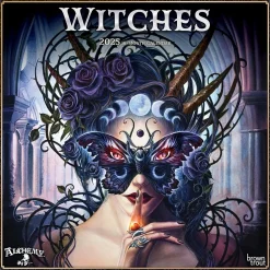 2025 Calendars|BrownTrout 2025 Alchemy Witches OFFICIAL 12" x 24" Monthly Square Wall Calendar (9781975483098)