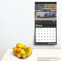 2025 Calendars|BrownTrout 2025 American Muscle Trucks 12