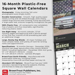2025 Calendars|BrownTrout 2025 American Muscle Trucks 12