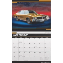 2025 Calendars|BrownTrout 2025 American Muscle Cars 7