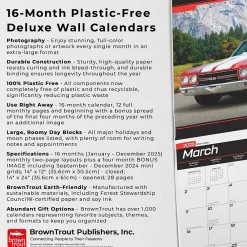 2025 Calendars|BrownTrout 2025 American Muscle Cars 7
