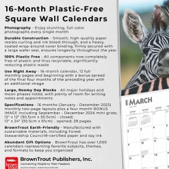 2025 Calendars|BrownTrout 2025 Baby Animals 12