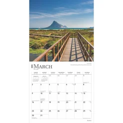 2025 Calendars|BrownTrout 2025 Beaches 12