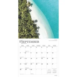 2025 Calendars|BrownTrout 2025 Beaches 12