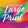 2025 Calendars|BrownTrout 2025 Big & Bright Large Print 12" x 12" Monthly Square Wall Calendar (9781975478384)
