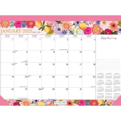 2025 Calendars|BrownTrout 2025 Bonnie Marcus 17" x 12" Monthly Desk Pad Calendar (9781975479428)