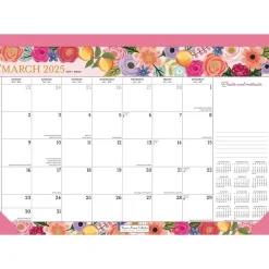 2025 Calendars|BrownTrout 2025 Bonnie Marcus 17" x 12" Monthly Desk Pad Calendar (9781975479428)