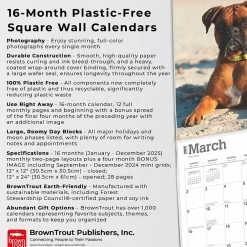 2025 Calendars|BrownTrout 2025 Boxers International Edition 12