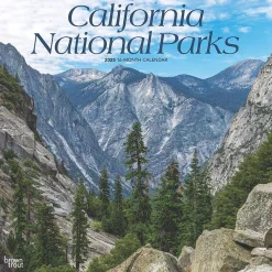 2025 Calendars|BrownTrout 2025 California National Parks 12" x 12" Monthly Square Wall Calendar (9781975474553)