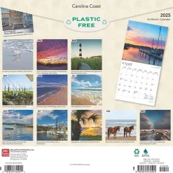 2025 Calendars|BrownTrout 2025 Carolina Coast 12" x 12" Monthly Wall Calendar (9781975474591)
