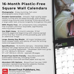 2025 Calendars|BrownTrout 2025 Cat Selfies 12