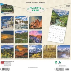 2025 Calendars|BrownTrout 2025 Colorado Wild & Scenic 12" x 24" Monthly Square Wall Calendar (9781975474713)