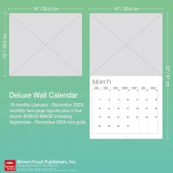 2025 Calendars|BrownTrout 2025 Corvette 14