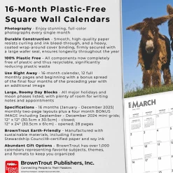 2025 Calendars|BrownTrout 2025 Donkeys 12