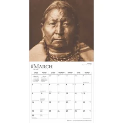 2025 Calendars|BrownTrout 2025 Edward S. Curtis Portraits of Native Americans 12