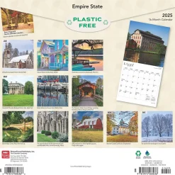 2025 Calendars|BrownTrout 2025 Empire State New York Places 12" x 12" Monthly Wall Calendar (9781975483036)
