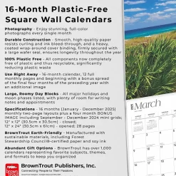 2025 Calendars|BrownTrout 2025 Florida Coast 12